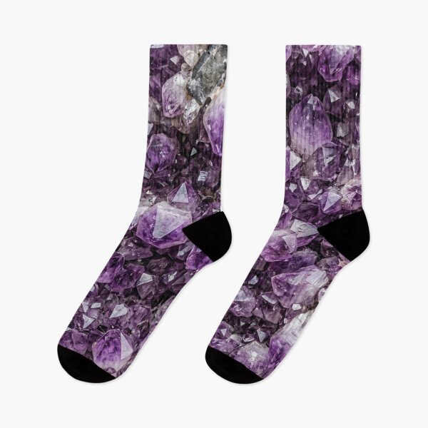 Item preview, Interlocking Hexagonal Amethyst Crystal Geode Pattern designed and sold by Solomon-Ent-144.