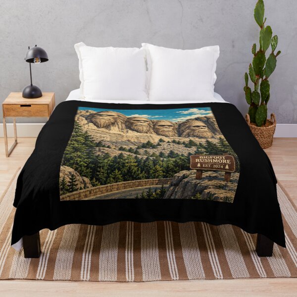 Item preview, Bigfoot Rushmore – Vintage Sasquatch Mountain designed and sold by Swanny's Custom T-shirt and Gift Designs.