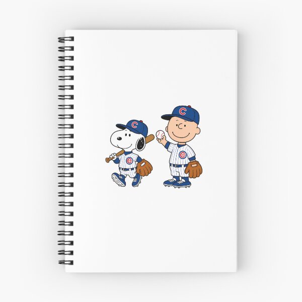 Item preview, Snoopy & Charlie Brown Baseball Chicago Cubs designed and sold by sassyhumor.