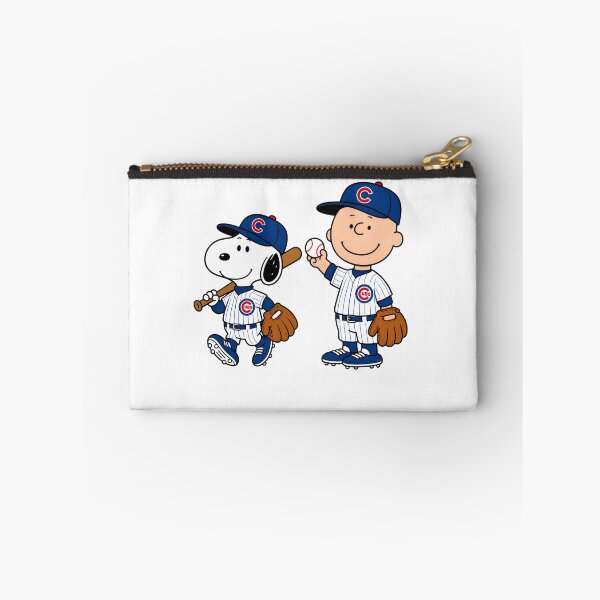 Item preview, Snoopy & Charlie Brown Baseball Chicago Cubs designed and sold by sassyhumor.