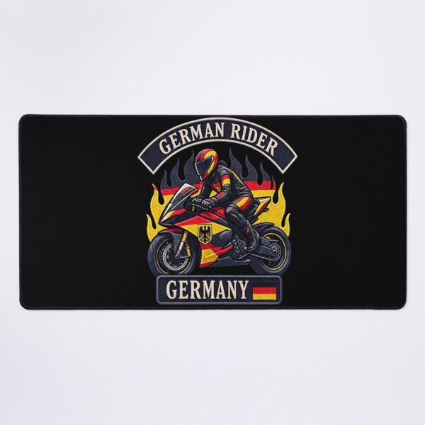 Item preview, German Rider Vintage Embroidered Patch Art designed and sold by FABIOLA1970.