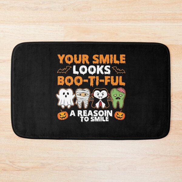 Item preview, Your Smile Looks Boo-ti-ful Dental Halloween designed and sold by MizoX7.