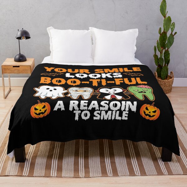 Item preview, Your Smile Looks Boo-ti-ful Dental Halloween designed and sold by MizoX7.