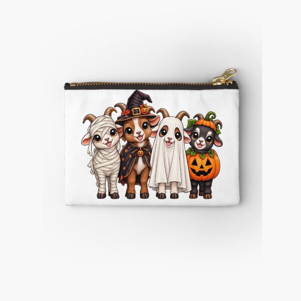Item preview, Goat Pumpkin Halloween Goats Skeleton designed and sold by QuiteOrbit.