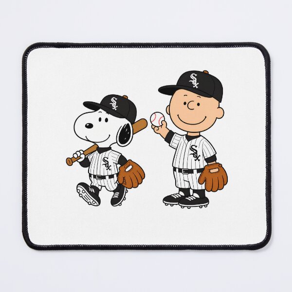 Item preview, Snoopy Charlie Brown Baseball White Sox designed and sold by sassyhumor.