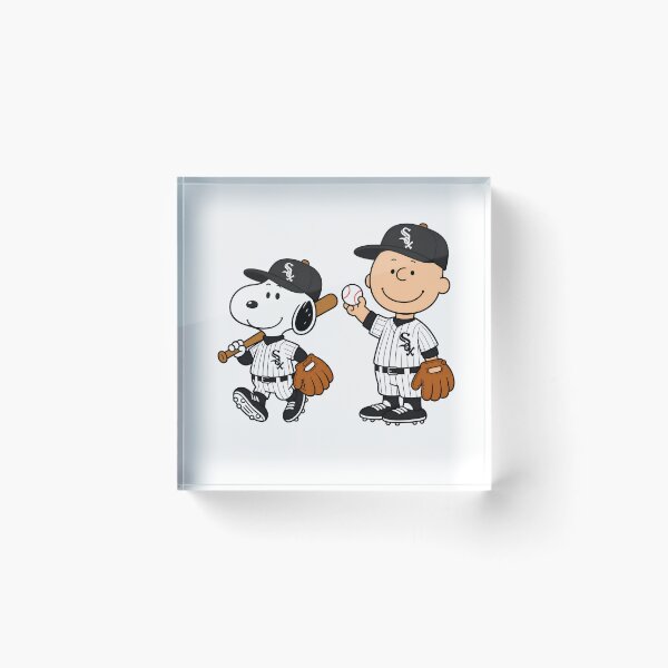 Item preview, Snoopy Charlie Brown Baseball White Sox designed and sold by sassyhumor.