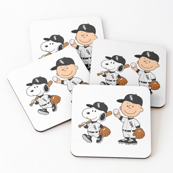 Item preview, Snoopy Charlie Brown Baseball White Sox designed and sold by sassyhumor.