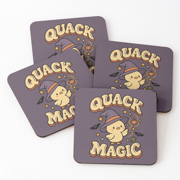 Item preview, Quack Magic Kawaii Witch Duck Halloween designed and sold by  MAD's Recreation Studio.
