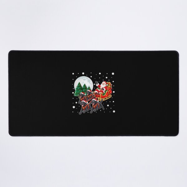 Item preview, Santa Sleigh Black Lab Christmas Dogs Labrador Retriever  designed and sold by Altenpendinton.