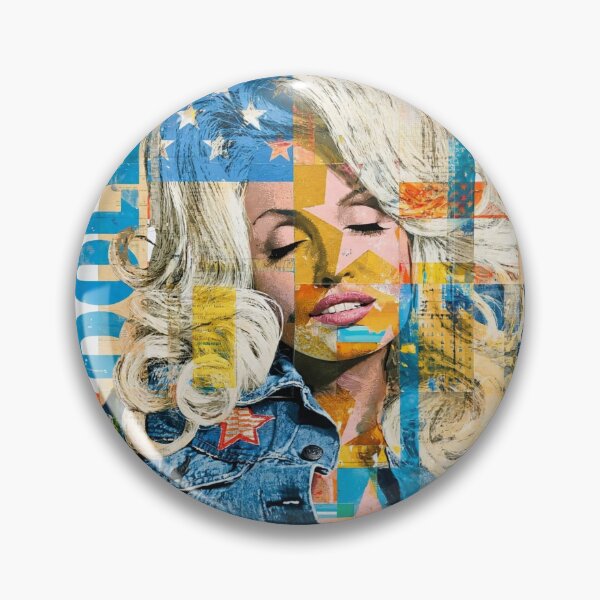 Item preview, Dolly Parton American Country Music Pop Art Portrait designed and sold by Vicky021.
