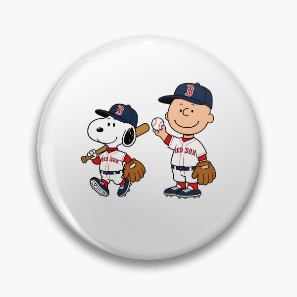 Artikelvorschau, Snoopy Charlie Brown Baseball Red Sox entworfen und verkauft von sassyhumor.