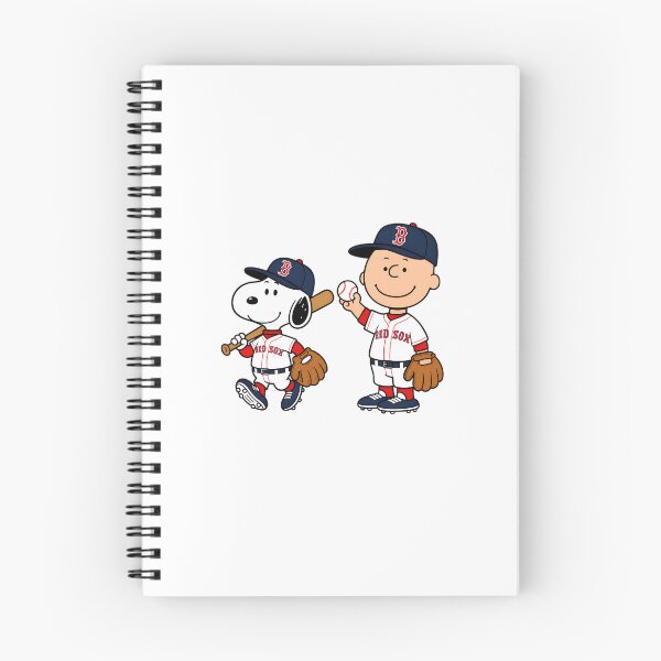 Item preview, Snoopy Charlie Brown Baseball Red Sox  designed and sold by sassyhumor.