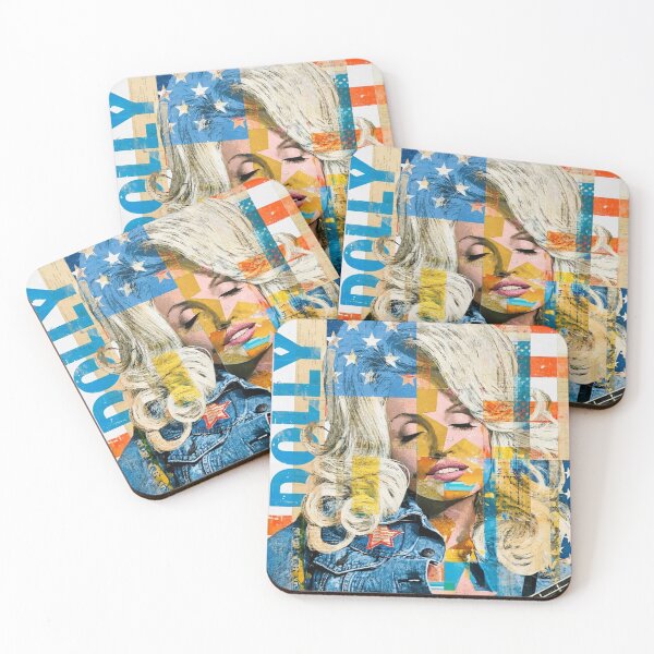 Item preview, Dolly Parton American Country Music Pop Art Portrait designed and sold by Vicky021.