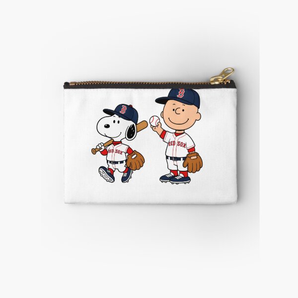 Item preview, Snoopy Charlie Brown Baseball Red Sox  designed and sold by sassyhumor.
