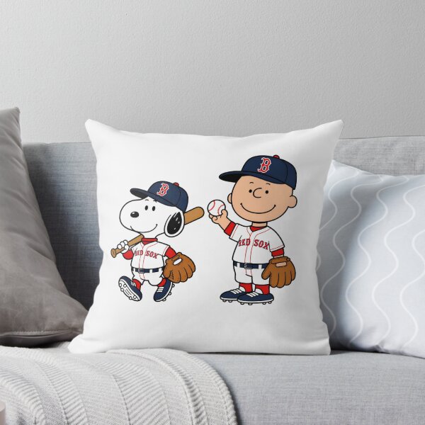 Item preview, Snoopy Charlie Brown Baseball Red Sox  designed and sold by sassyhumor.