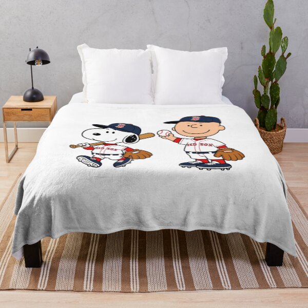 Item preview, Snoopy Charlie Brown Baseball Red Sox designed and sold by sassyhumor.