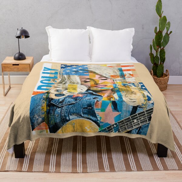 Item preview, Dolly Parton American Country Music Pop Art Portrait designed and sold by Vicky021.