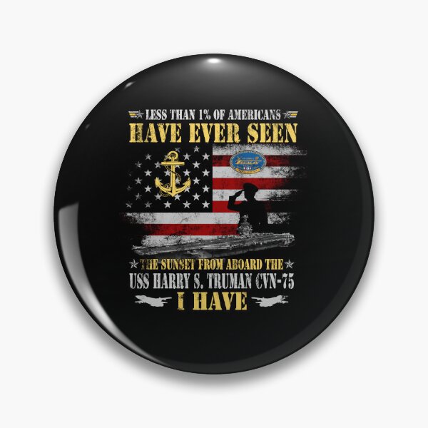 Item preview, USS Harry S. Truman Sunset Memory Navy Veteran Quote designed and sold by Osstaramilua.