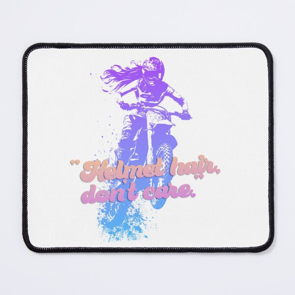 Item preview, Design of a female motocross rider at full speed, for motocross fans. designed and sold by UrbanTRIP.