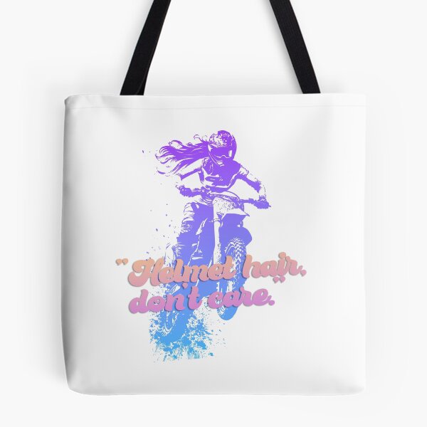 Item preview, Design of a female motocross rider at full speed, for motocross fans. designed and sold by UrbanTRIP.