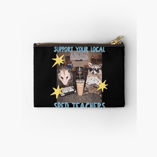 Item preview, Support Your Local SPED Teacher Raccoon designed and sold by Jone Cham.