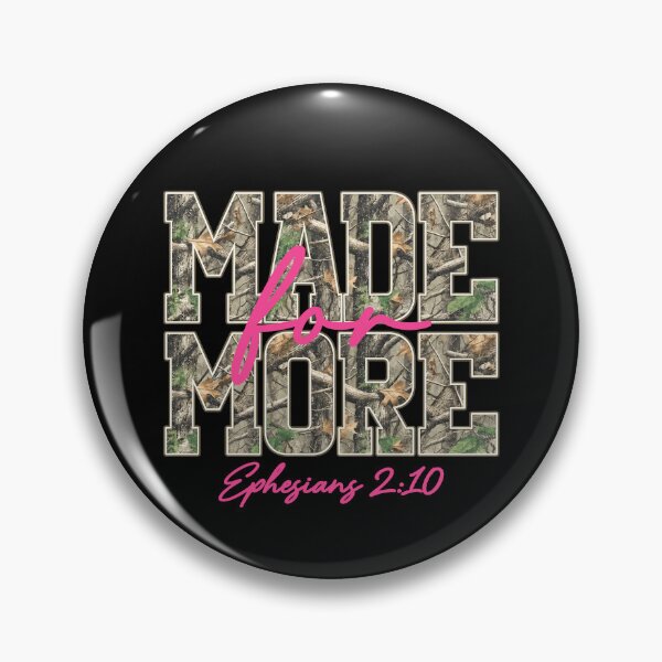 Item preview, Made For More Ephesians Distressed Camo designed and sold by chizuneart.