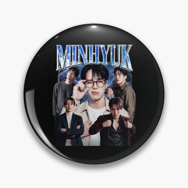 Item preview, Retro Minhyuk K-Pop Idol Vintage Collage  designed and sold by JustinT3464764.