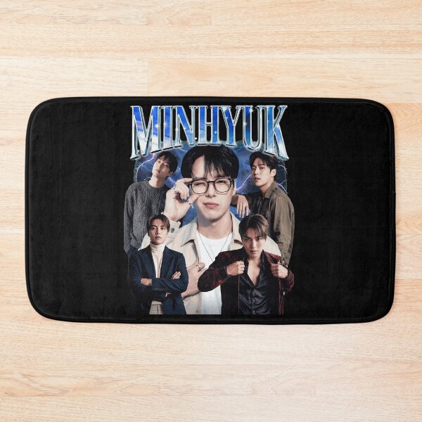 Artikelvorschau, Retro Minhyuk K-Pop Idol Vintage Collage entworfen und verkauft von JustinT3464764.