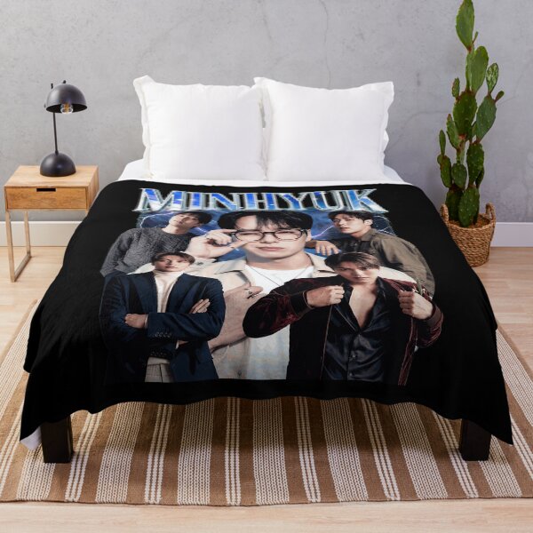 Item preview, Retro Minhyuk K-Pop Idol Vintage Collage designed and sold by JustinT3464764.