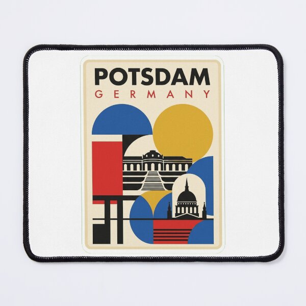 Item preview, Retro Potsdam Bauhaus Geometric Skyline designed and sold by k3rstman1.