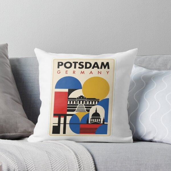 Item preview, Retro Potsdam Bauhaus Geometric Skyline designed and sold by k3rstman1.