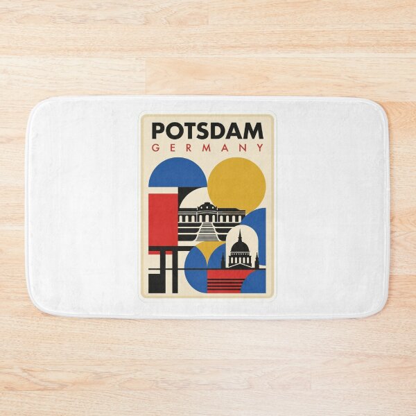 Item preview, Retro Potsdam Bauhaus Geometric Skyline designed and sold by k3rstman1.