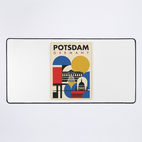 Item preview, Retro Potsdam Bauhaus Geometric Skyline designed and sold by k3rstman1.