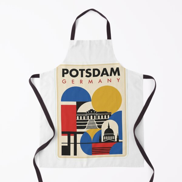 Item preview, Retro Potsdam Bauhaus Geometric Skyline designed and sold by k3rstman1.