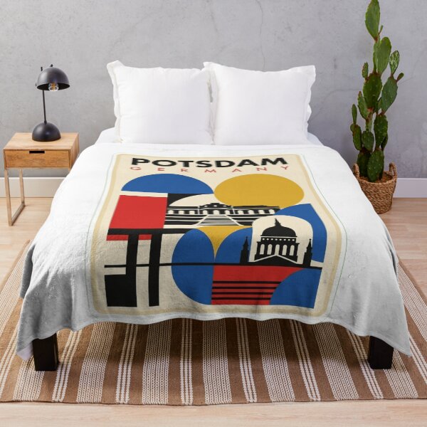 Item preview, Retro Potsdam Bauhaus Geometric Skyline designed and sold by k3rstman1.