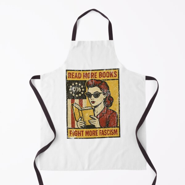 Item preview, Read More Books Fight More Fascism Vintage Political Protest Design designed and sold by YasuoShop.