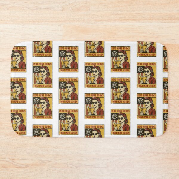 Item preview, Read More Books Fight More Fascism Vintage Political Protest Design designed and sold by YasuoShop.