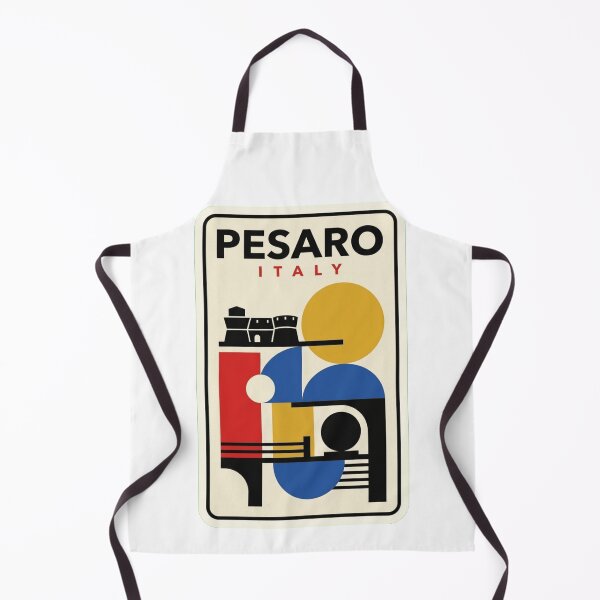 Item preview, Retro Pesaro Bauhaus Geometric Skyline designed and sold by k3rstman1.
