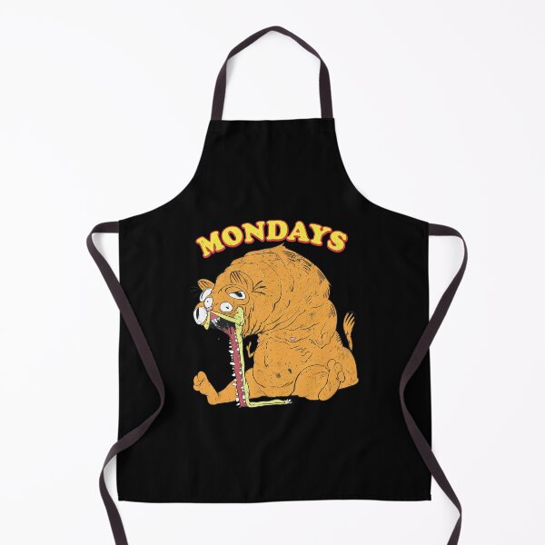 Item preview, Grumpy Orange Cat Mondays Cartoon designed and sold by JOHNISTRERI.