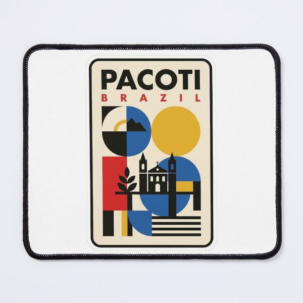 Item preview, Retro Pacoti Bauhaus Geometric Skyline designed and sold by k3rstman1.