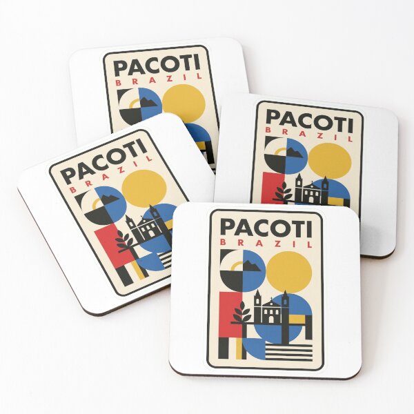 Item preview, Retro Pacoti Bauhaus Geometric Skyline designed and sold by k3rstman1.