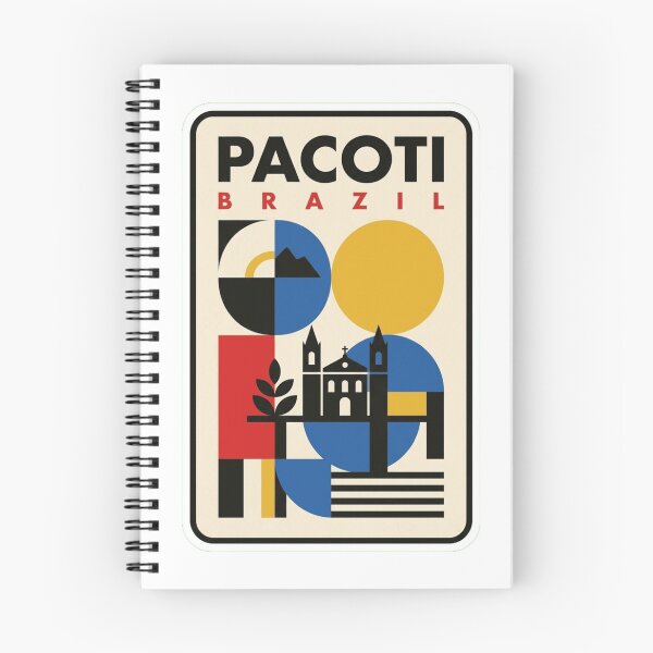 Item preview, Retro Pacoti Bauhaus Geometric Skyline designed and sold by k3rstman1.