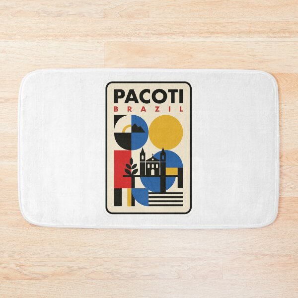Item preview, Retro Pacoti Bauhaus Geometric Skyline designed and sold by k3rstman1.