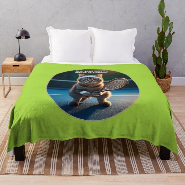 Item preview, Tennis Cat designed and sold by PingPongCat.