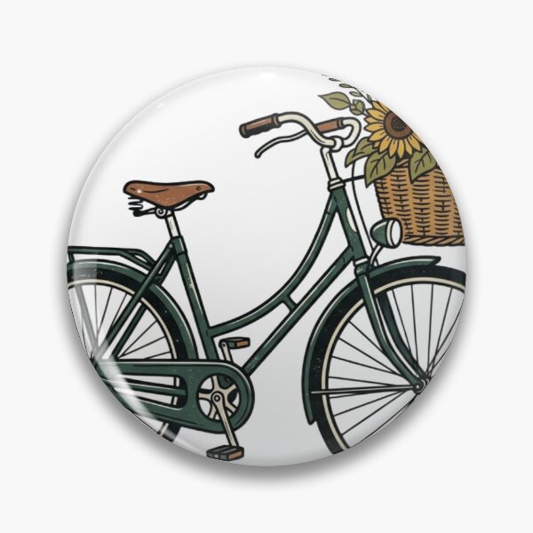 Item preview, Sunflower Bicycle – Vintage Countryside designed and sold by meghnad.