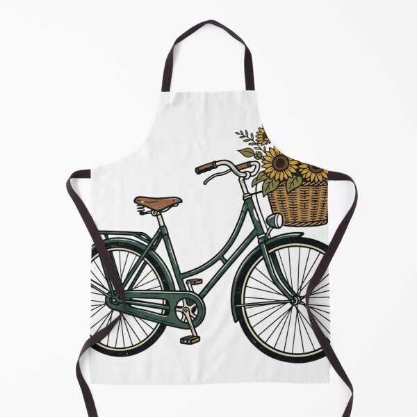 Item preview, Sunflower Bicycle – Vintage Countryside designed and sold by meghnad.