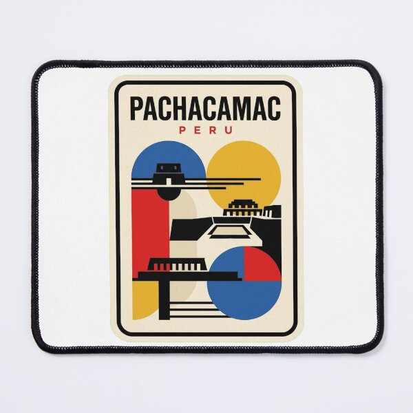 Item preview, Retro Pachacamac2 Bauhaus Geometric Skyline designed and sold by k3rstman1.