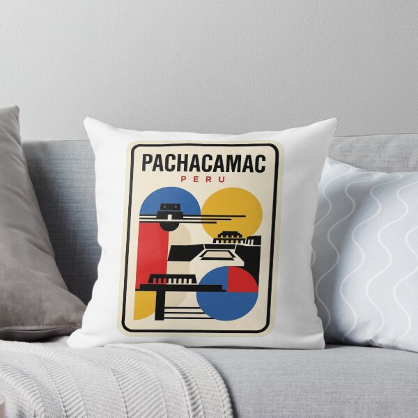 Item preview, Retro Pachacamac2 Bauhaus Geometric Skyline designed and sold by k3rstman1.