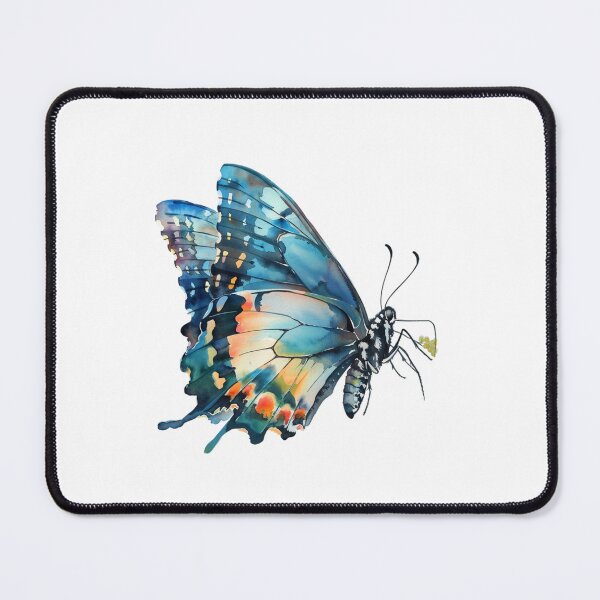 Item preview, Blue Butterfly | Elegant Nature Aesthetic Art designed and sold by Mandayartstudio.