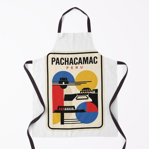 Item preview, Retro Pachacamac2 Bauhaus Geometric Skyline designed and sold by k3rstman1.